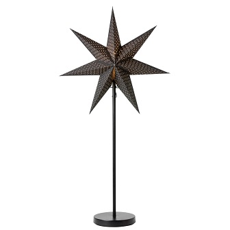 Lampa stołowa gwiazda papierowa Aino czarna